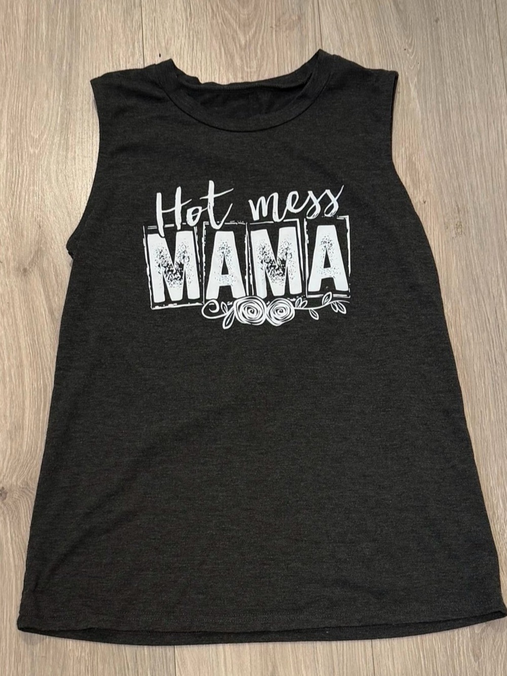 Hot Mess Mama Graphic Tank Top - Picture 1 of 1